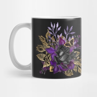 Gothic Glam Floral Mug